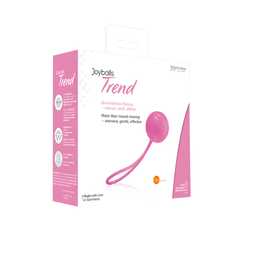 Вагінальна кулька - Joyballs Trend Rose Sex Aura Київ - фото 1