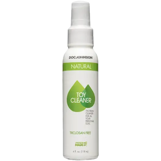 Дезінфекційний спрей Doc Johnson Natural Toy Cleaner (118 мл) без триклозану, сульфатів і парабенів Львів
