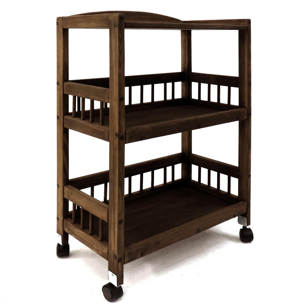 Етажерка для ванної на коліщатах "Комунія" капучино Миколаїв - фото 1