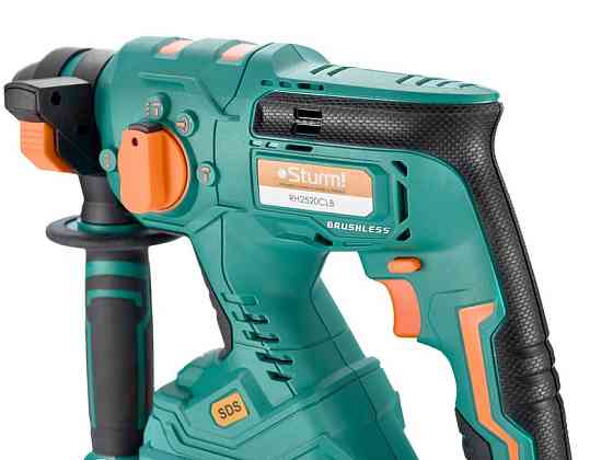 Перфоратор аккумуляторный в кейсе Sturm RH2520CLB (без АКБ и ЗУ) (читать описание) Ровно