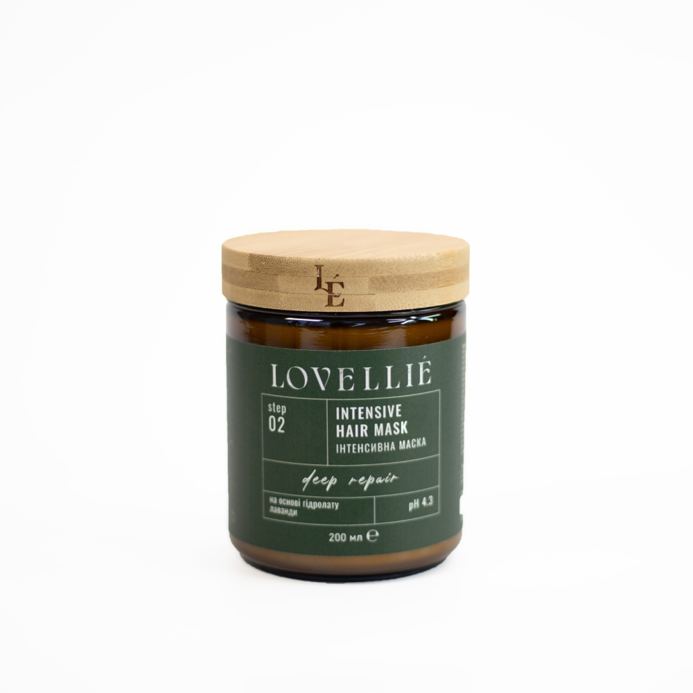 Интенсивная маска Глубокое восстановление Intensive Hair Mask Deep Repair LOVELLIE 200 мл Киев - изображение 5