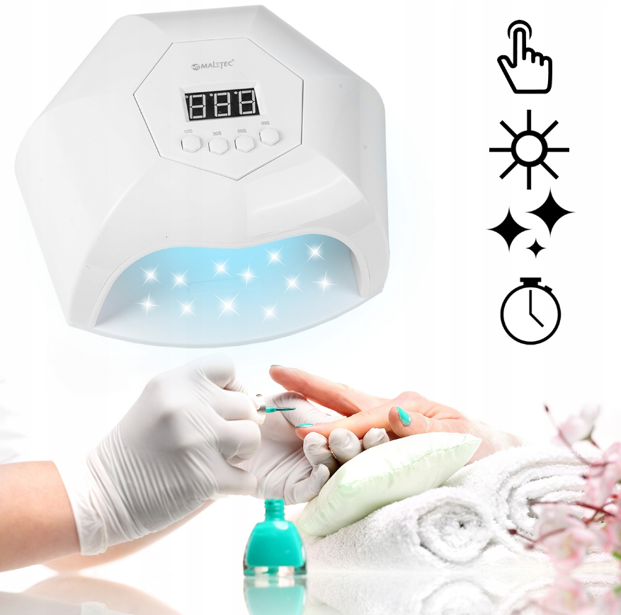 Лампа для манікюру MalTec 168W (Польща) Київ - фото 8