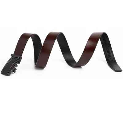 Ремень Vintage Мужской с темной пряжкой автомат Черный (20295) Винница