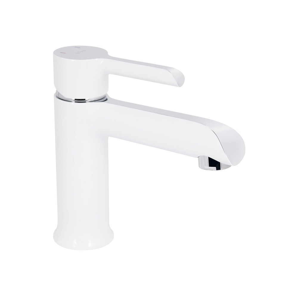 Змішувач для раковини Qtap Grand QTGRAWCR001F Chrome/White Київ - фото 9