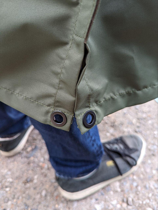 Дощовик чоловічий тактичний дощовик пончо. Військовий дощовик плащ накидка від дощу для рибалки Дніпро - фото 9