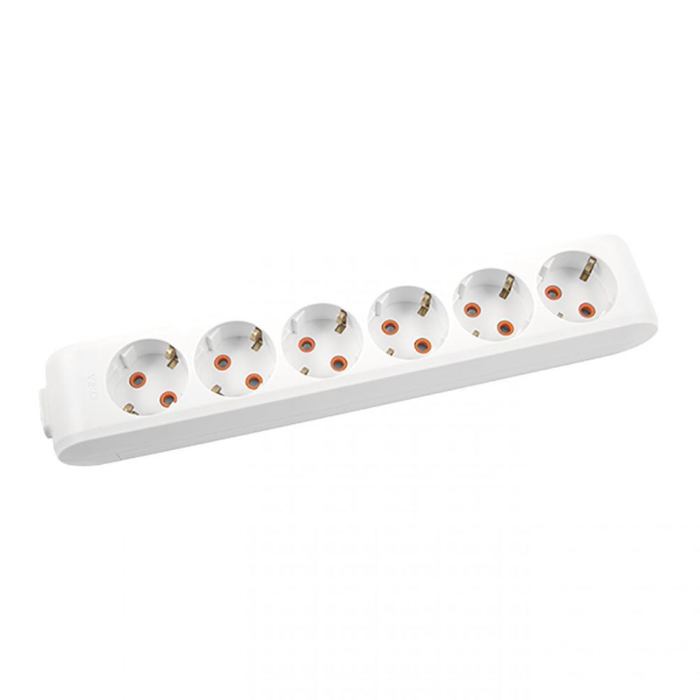 Колодка Sokol на 6 гнізд із заземленням Київ - фото 1