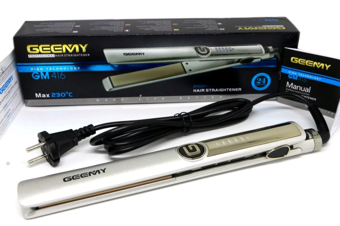 Выпрямитель утюжок плойка для волос Gemei Gm-416 Винница - изображение 7