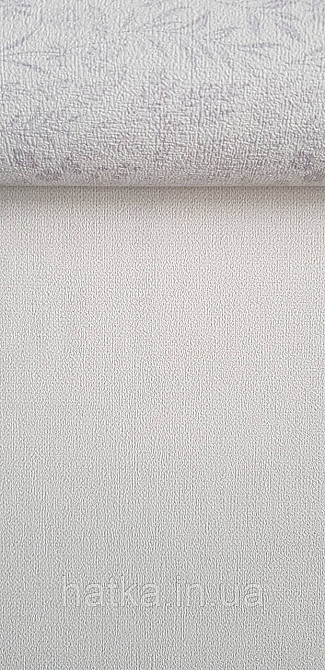 Обои виниловые на флизелине Rasch County Living метровые однотонные матовые под ткань лен молочные Киев - изображение 1