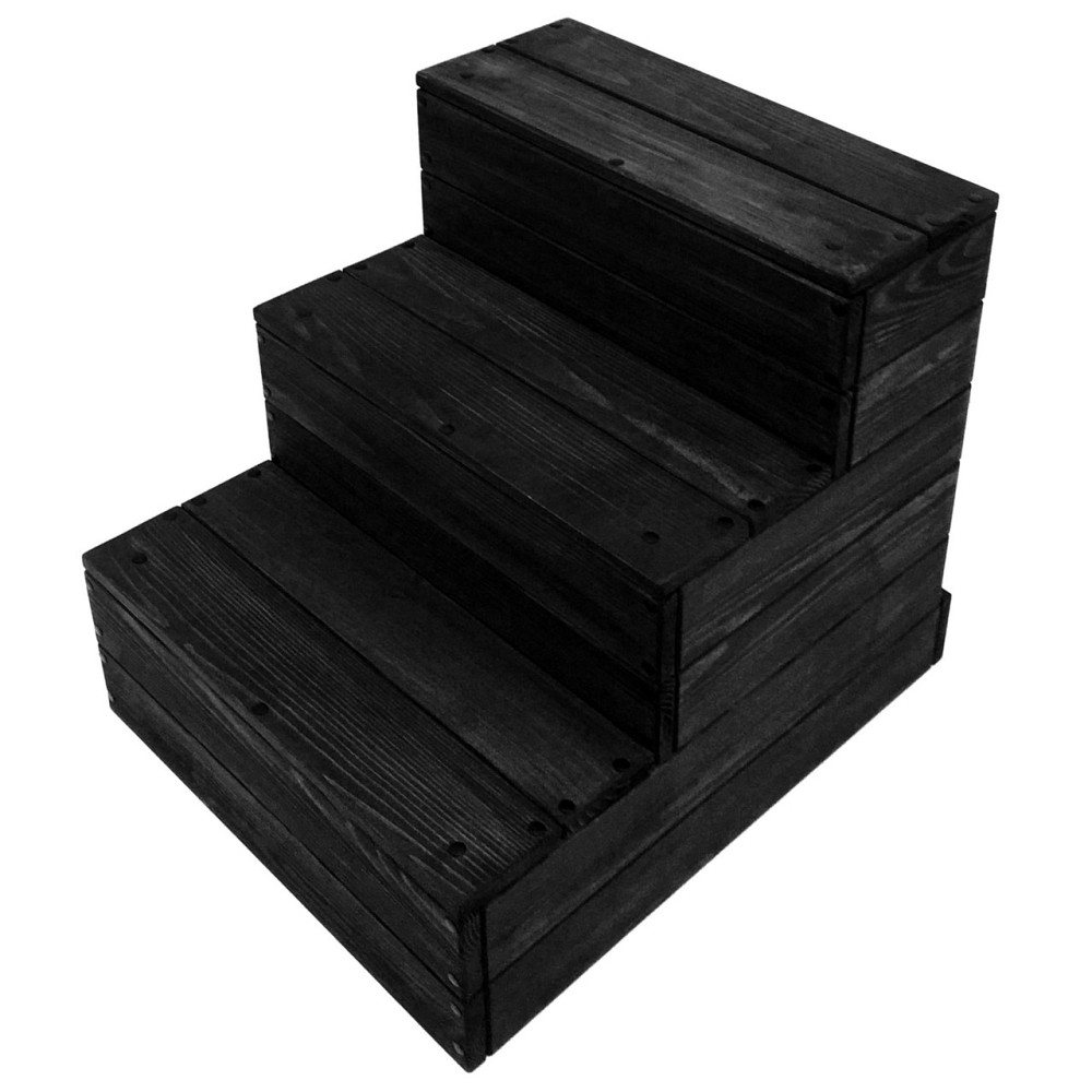 Лавка-сходинка "Снейк 60х50х60" венге Миколаїв - фото 1