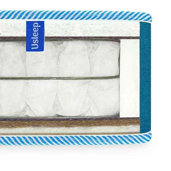 Пружинний ортопедичний матрац ТМ Usleep PhytoLife Energy Cocos/ФутоЛайф Енерджи Кокос 80х200 Харків