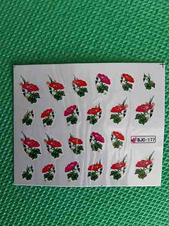 Наклейки под гель лак - размер стикера 6*5см, инструкция по применению есть в описании товара Киев