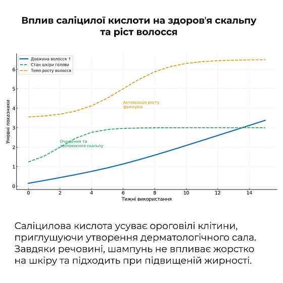 Саліциловий шампунь для відновлення шкіри голови Salicylic Scalp Reset Shampoo Hillary 400 мл Вінниця