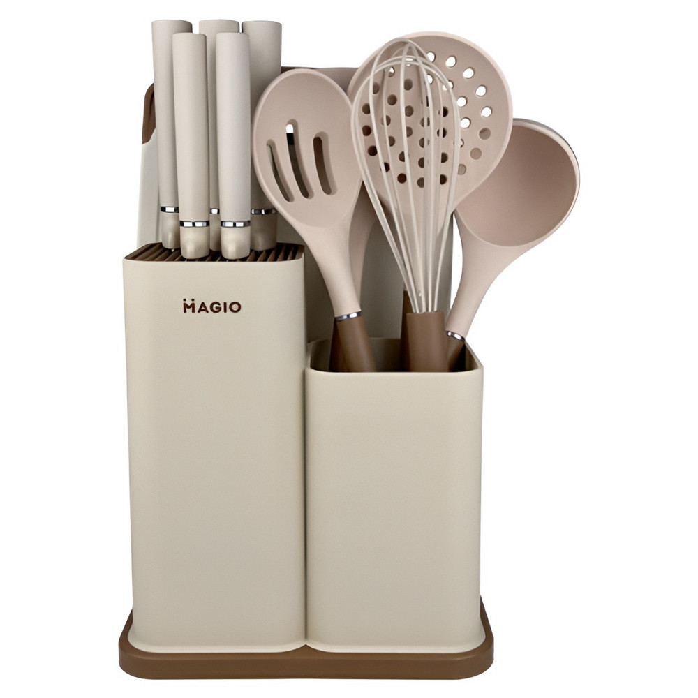Набір кухонного приладдя Magio MG-1097I ( Бежевий ) Харьков - изображение 4
