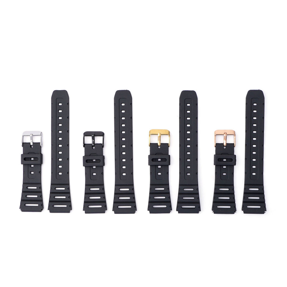 Ремінець для Casio G-Shock CA-53W 20 mm Black SI SBR Київ - фото 10