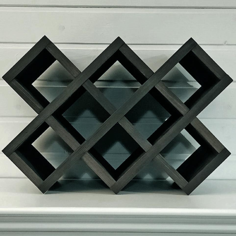 Настільна винна полиця "Ратон" венге Миколаїв - фото 1