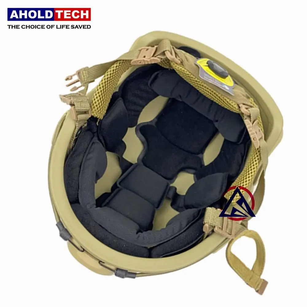 Защитный кевларовый шлем Fast Team Wendy Aholdtech F-S02 IIIA Койот, M Винница - изображение 4