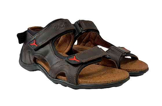 Мужские трекенговые кожаные сандалии,производство Польши Киев