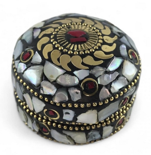 Шкатулка сувенирная с перламутром Киев - изображение 1