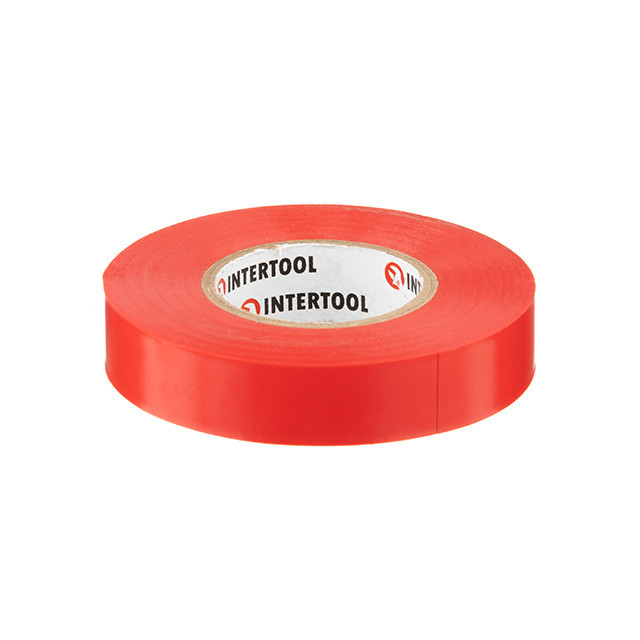 Стрічка ізоляційна 0.15мм*17мм*25м червона INTERTOOL IT-0060 Киев - изображение 2