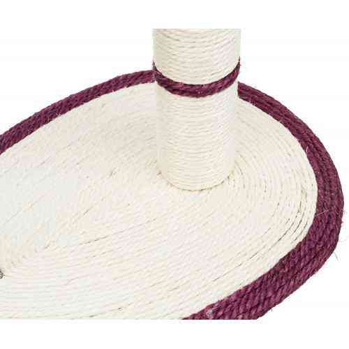 Когтеточка Trixie столбик с мышкой на пружине для кошек, 40х30х50 см (сизаль/плюш) Киев