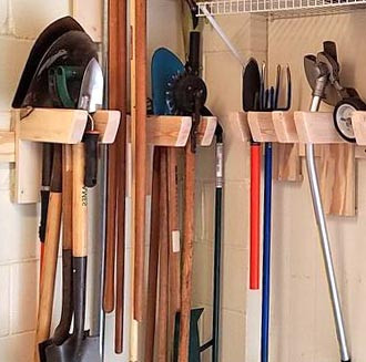 Органайзер для садового инвентаря 