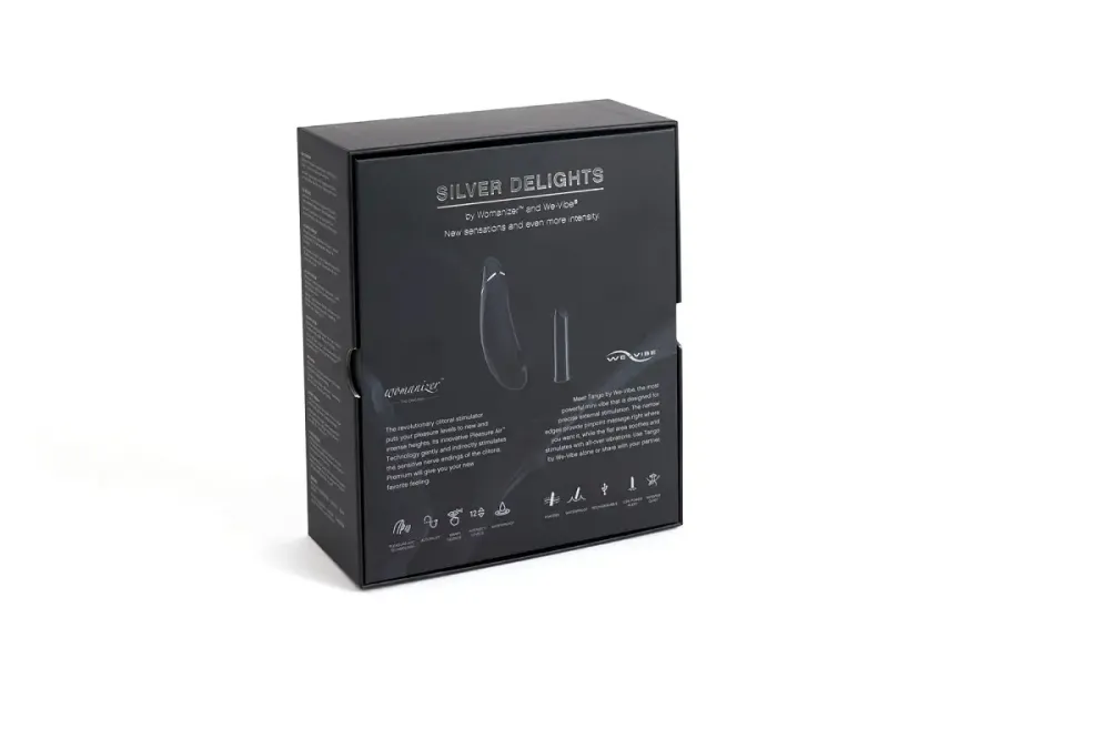 Преміальний подарунковий набір Silver Delights Collection: Womanizer Premium та We-Vibe Tango Львов - изображение 8