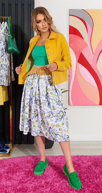 Укороченное кашемировое пальто (42) Киев - изображение 4