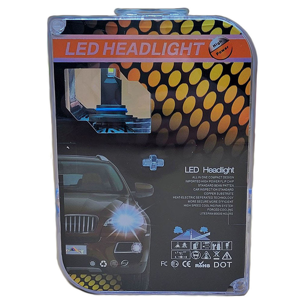 LED лампы (светодиодные) H1 6500K 65W 9-32V 12000Lm (2 шт.) Gumex, двойное охлаждение, CAN шина, шерсть. драйвер Киев - изображение 2