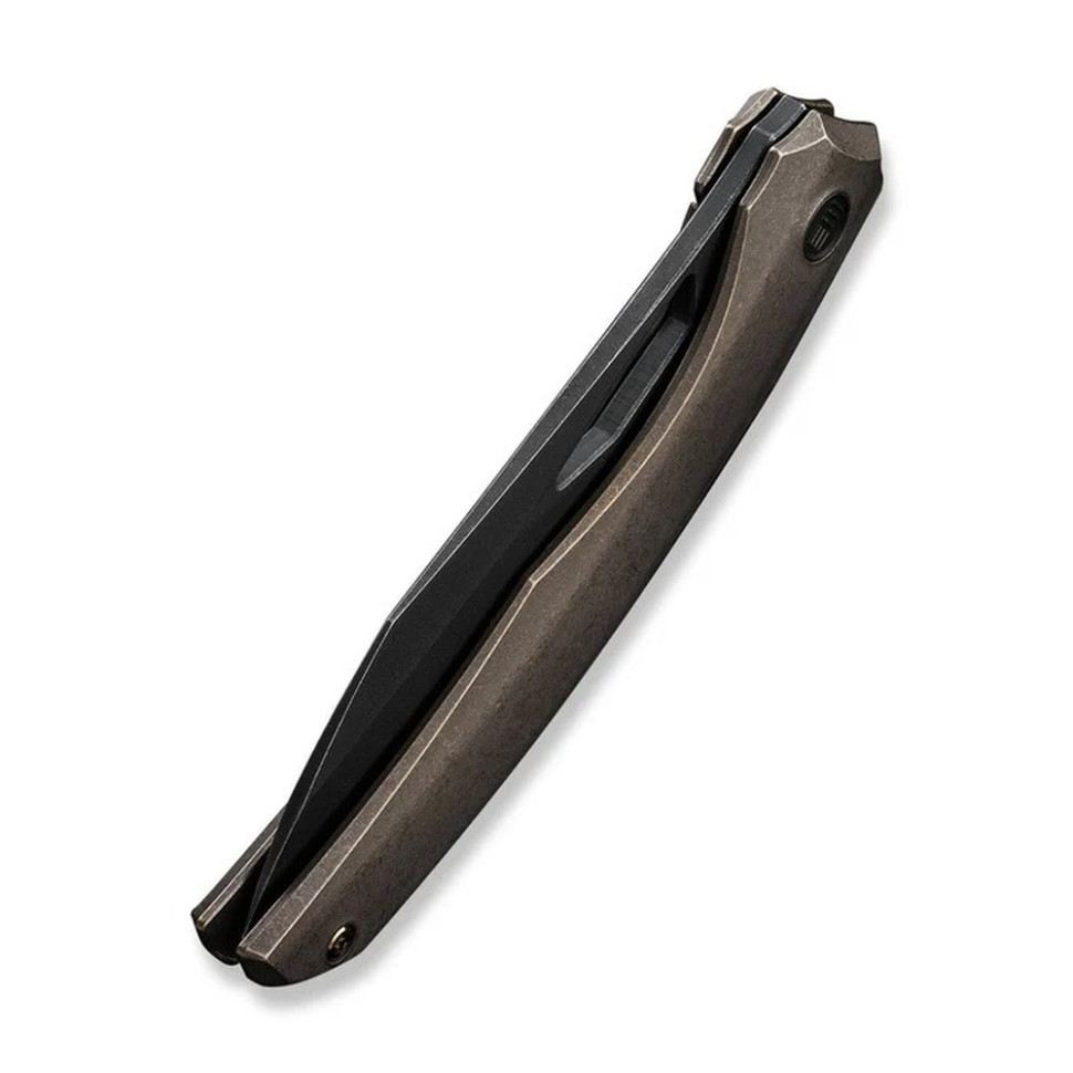Ніж складаний туристичний WE Knife Ignio Mystery Box, (8.4 см) CPM 20CV / титан 6AL4V бронзовий Київ - фото 7
