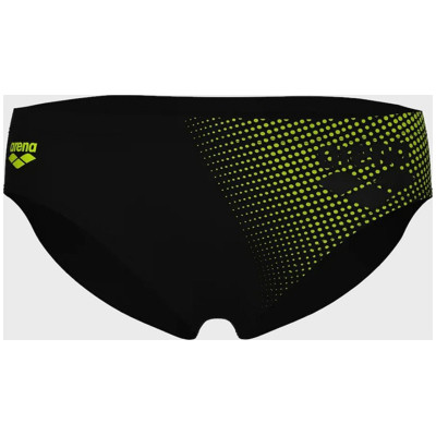 Плавки Arena Foggy Dots Swim Briefs 008482-506 чорний, жовтий 105 (3468337530916) Вінниця - фото 6
