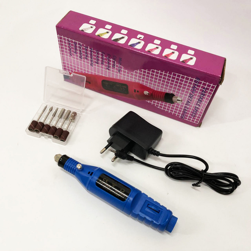 Портативный электрический фрезер для маникюра и педикюра, Портативный маникюрный аппарат AH-82 Львов - изображение 12