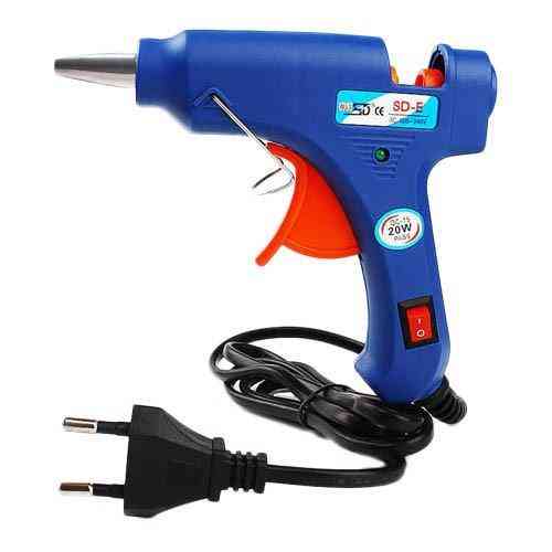 Пистолет для работы с силиконовым клеем XUNLEI XL-E20 7,5 мм, MT-199 Термопистолет професиональный Киев