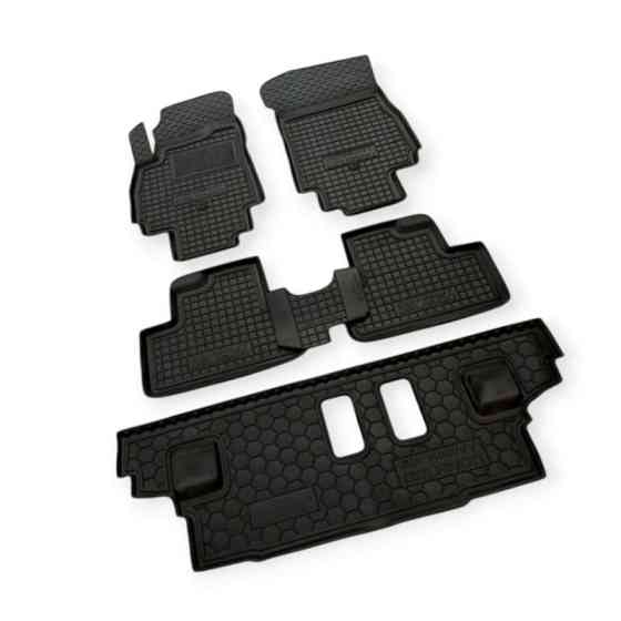 Килимки салону Chevrolet Orlando (2011-) (7 місць) борт 2,5 см, з перемичкою Мукачево