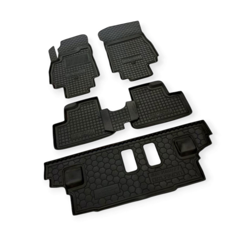 Килимки салону Chevrolet Orlando (2011-) (7 місць) борт 2,5 см, з перемичкою Мукачево - фото 1