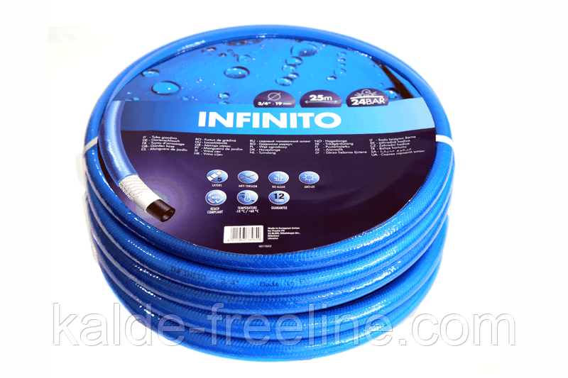 Шланг Tecnotubi Infinito садовий для поливу діаметр 1/2 дюйма, довжина 50 м (IN 1/2 50) Харків - фото 1