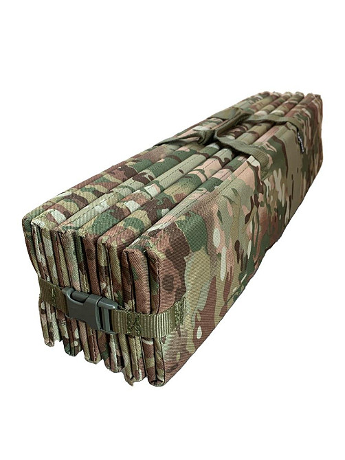 Каремат тактичний складний військовий мультикам 190/60/1, Сидіння армійське, Килимок - сідниця польо Дніпро - фото 1