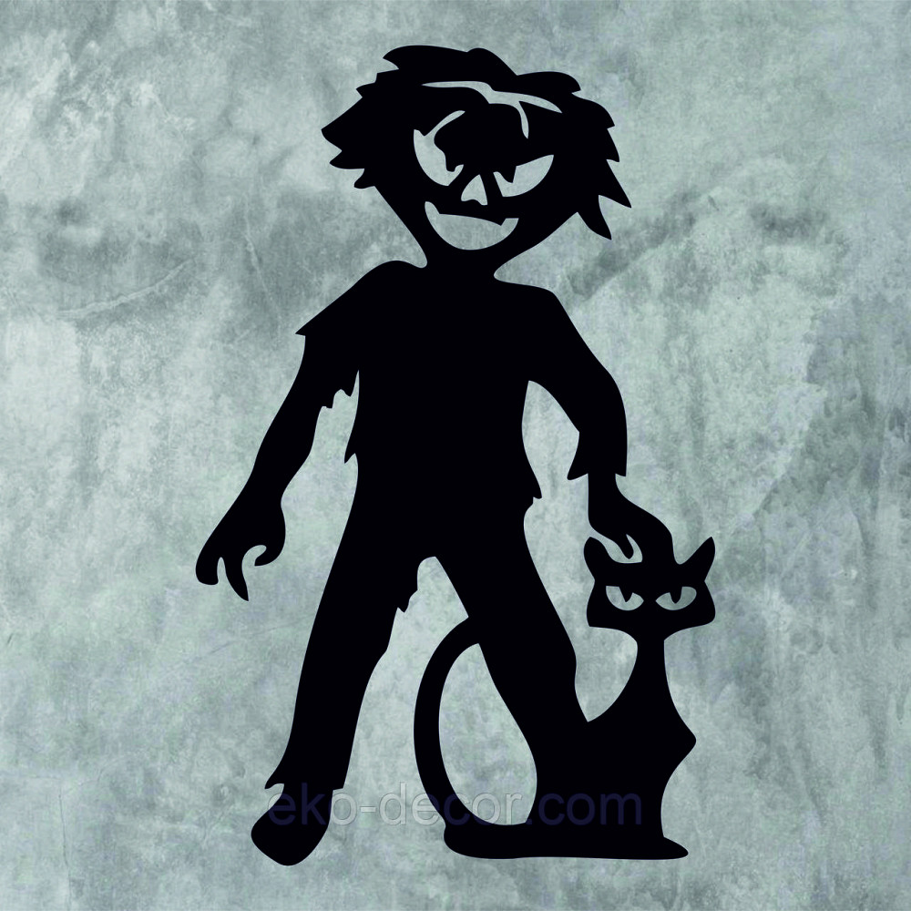 Декоративне настінне Панно «Силует дітей. Хеллоуїн», Декор на стіну Київ - фото 10