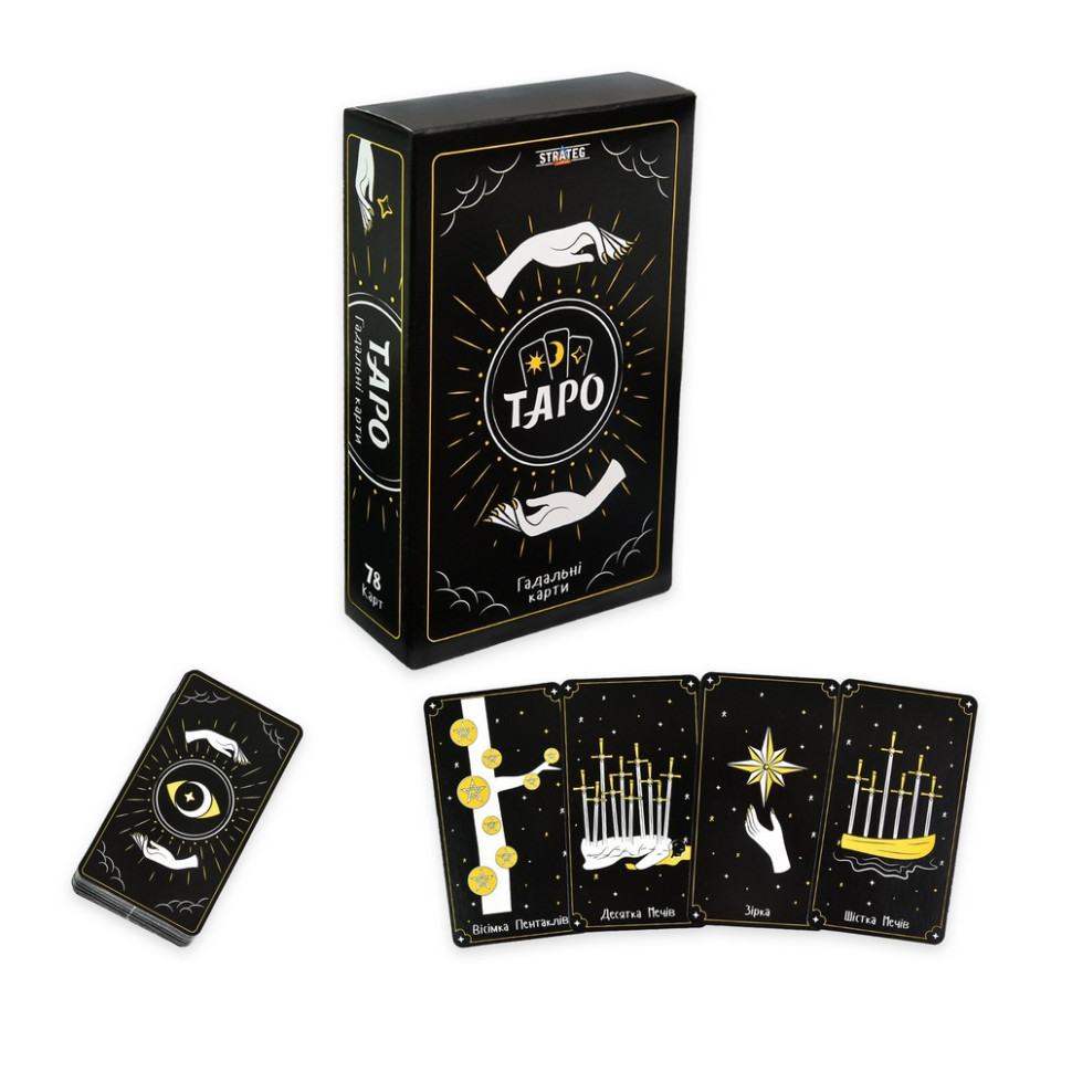 Гадальні карти Таро 30483 картка з посиланням на інструкцію 78 штук Вінниця - фото 2