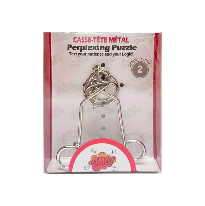 Металева головоломка "Perplexing puzzle" 5562D-1, 2 складність Вінниця - фото 1