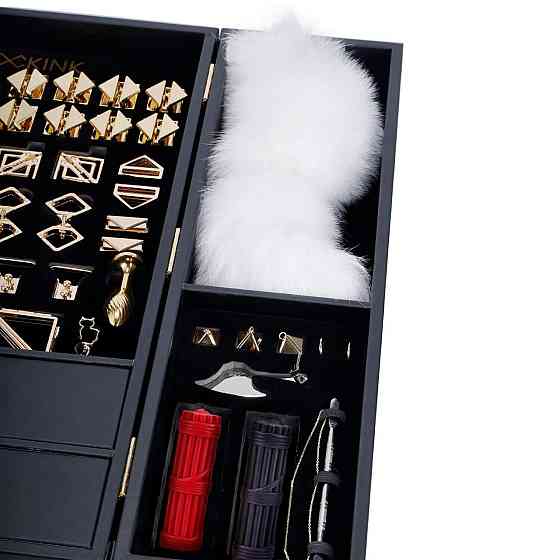 БДСМ-набор LOCKINK All-in-1 BDSM Play Kit - Crocodile Leather Sex Aura Киев