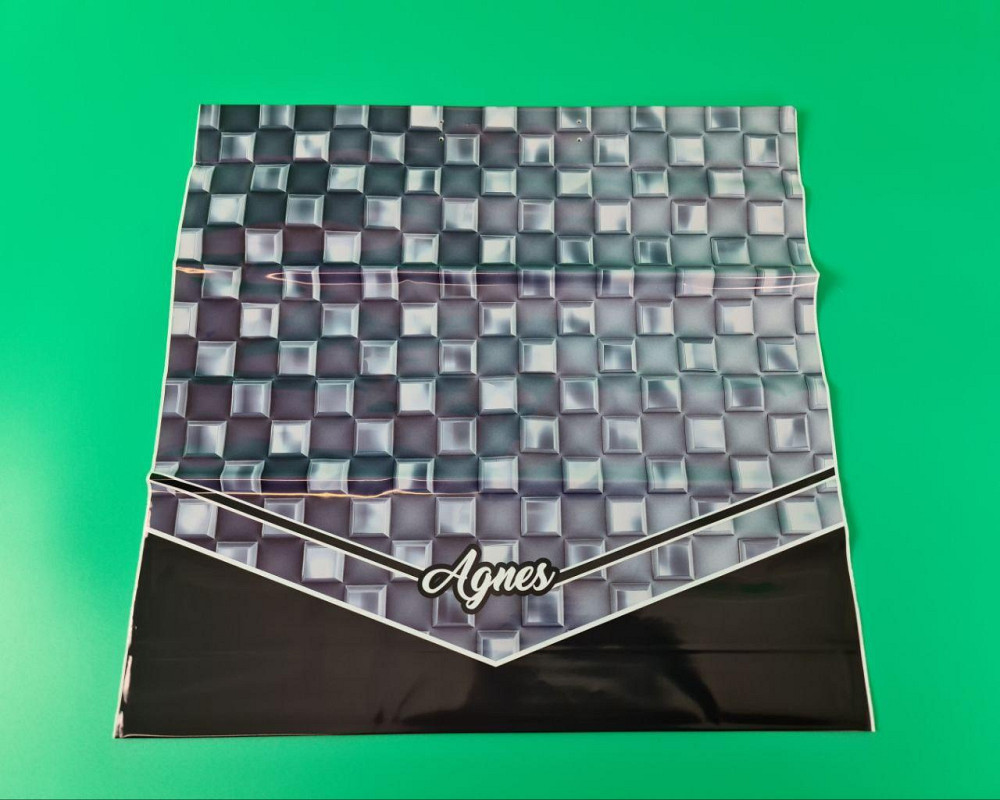 Полиэтиленовый пакет (40х40) с пластиковой ручкой