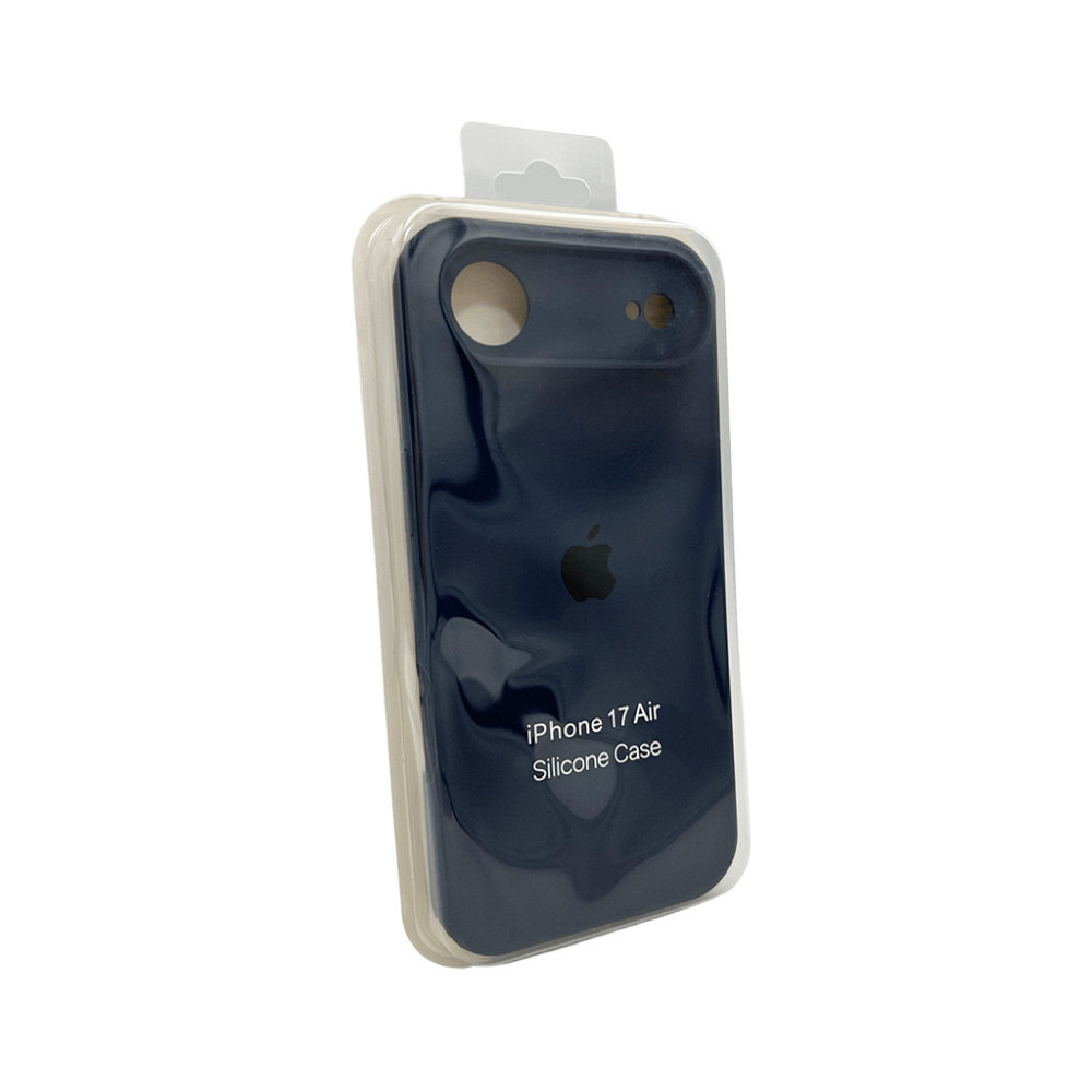 Чохол для смартфона Silicone Full Case AA Camera Protect for Apple iPhone 17 Air 7,Dark Blue Київ - фото 2