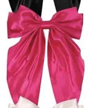 Заколка-автомат "Бант" Малиновий 15х30 см Сміла