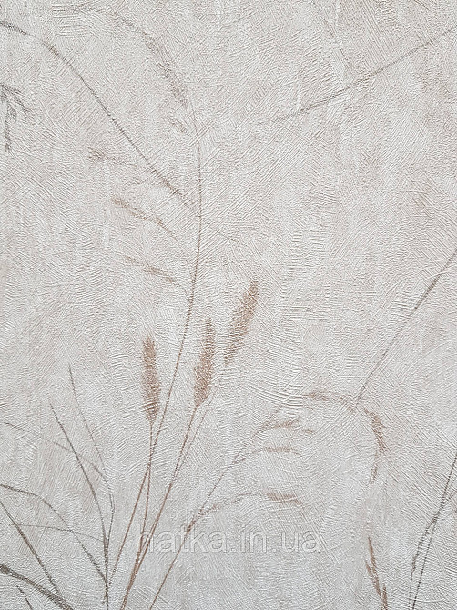 Шпалери метрові вінілові на флізеліні Sintra Vila прованс польові квіти рослини коричневі 533246 Київ - фото 3