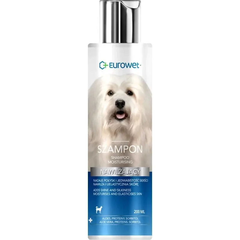 Увлажняющий шампунь Eurowet Shampoo MoisturIsing для собак с алоэ 200 мл Винница - изображение 1