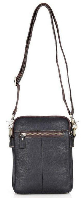 Сумка чоловіча Vintage 14408 Чорна Київ - фото 5