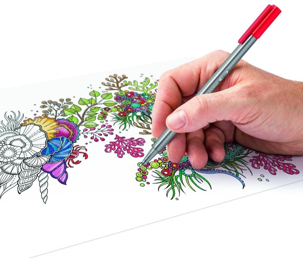 Набір капілярних ручок STAEDTLER triplus fineliner 42 кольори (334C42) Киев - изображение 2