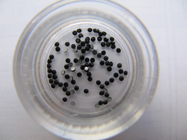 Стразы Swarovski черные ,SS3 (1400 шт) Киев - изображение 3