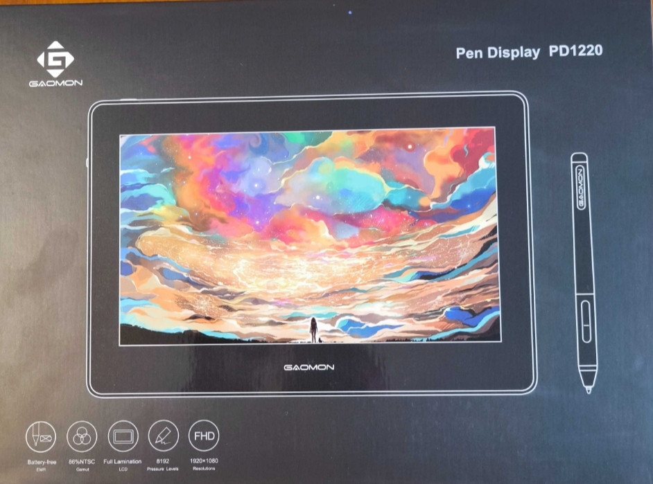 Планшет Графический GAOMON PD1220 11.6