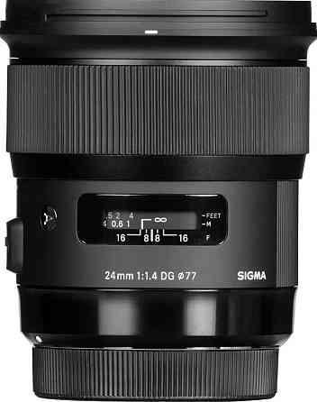Объектив Sigma AF 24mm f/1.4 DG HSM Art Canon EF. Харьков